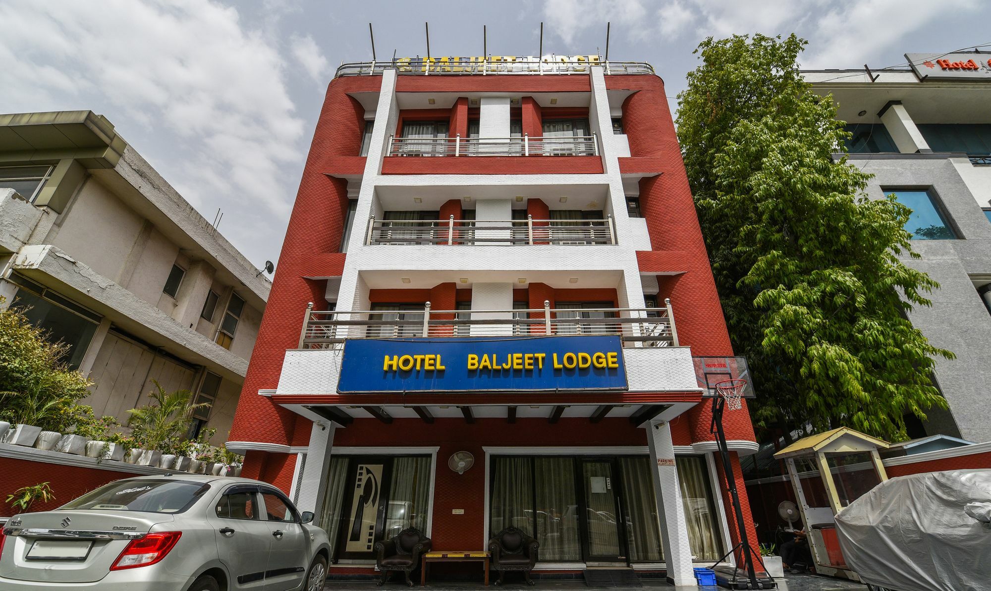 Hotel Baljeet Lodge Neu-Delhi Exterior foto